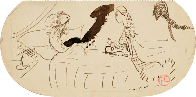 Henri de Toulouse-Lautrec : Convalescence, Circa 1888