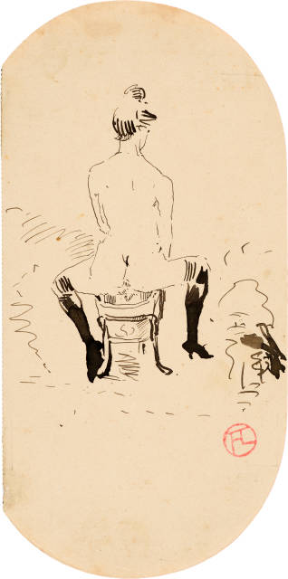 Henri de Toulouse-Lautrec : Le Bidet, Circa 1888