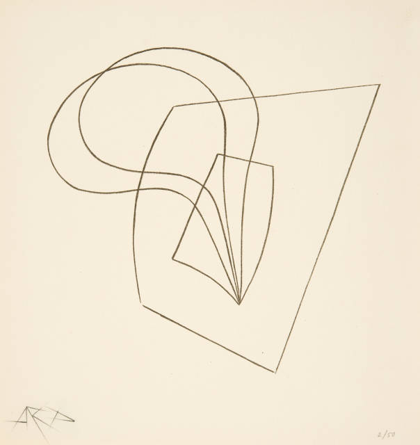 Hans Arp : Pflanzlich-architektonisch, 1959