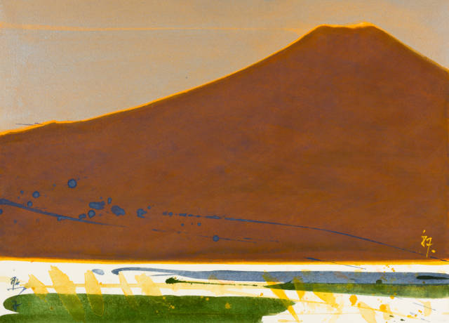 Teruko Yokoi : Ohne Titel (Mount Fuji), 1987