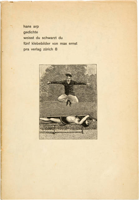 Hans Arp  : hans arp. gedichte. weisst du schwarzt du. f ..., 1930 