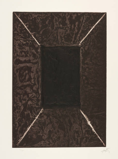 Antoni Tàpies : La Porte, 1969