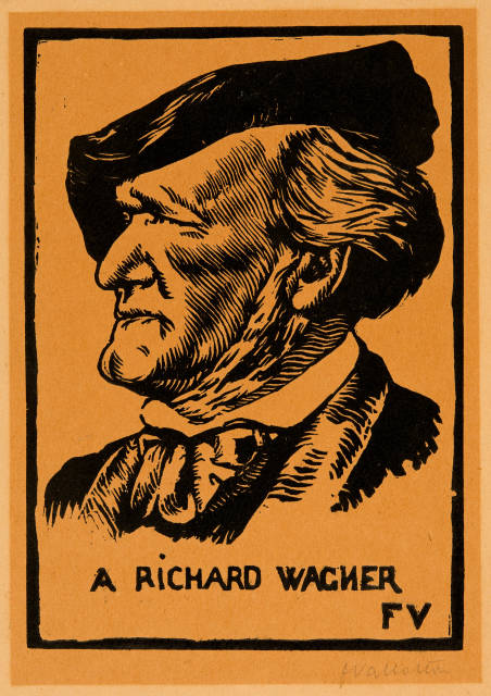 Félix Vallotton : A Richard Wagner, 1891