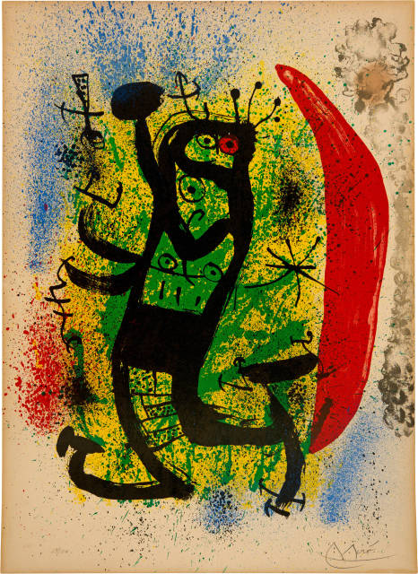 Joan Miró : Le Homard, 1969