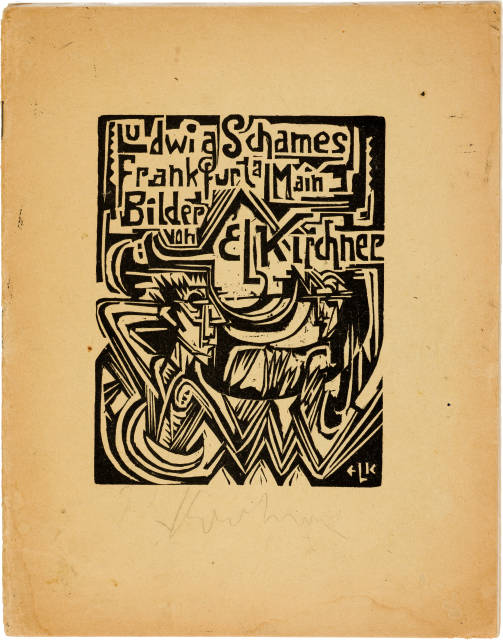 Ernst Ludwig Kirchner : Sammelnummer von 3 Ausstellungskatalogen, ..., 1916, 1919, 1925