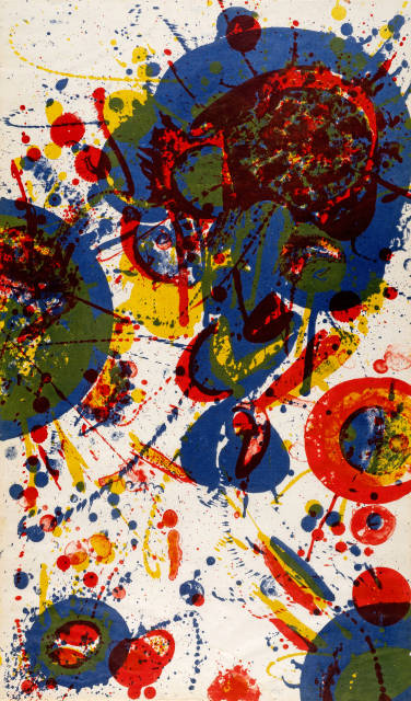 Sam Francis : Tokyo Mon Amour, 1963