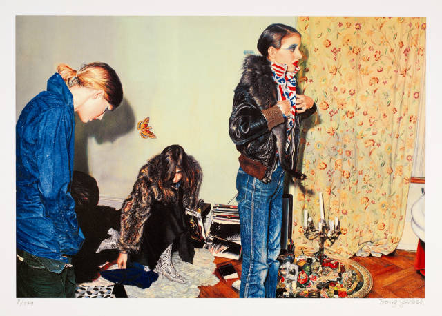 Franz Gertsch : At Luciano's House, 1973