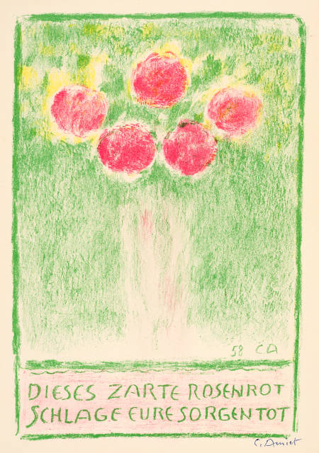 Cuno Amiet : Sammelnummer von 3 Neujahrsblättern, 1946, 1958, 1961