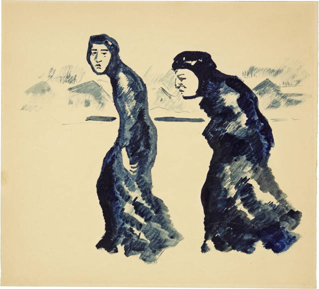Giovanni Giacometti : Inverno, Circa 1911
