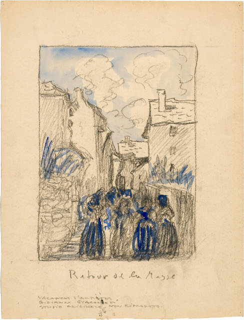 Giovanni Giacometti : Retour de la Messe, 1907