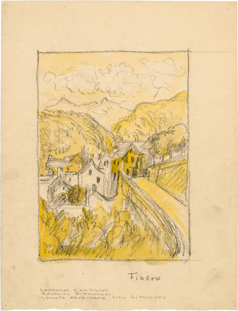 Giovanni Giacometti : Finero, 1907