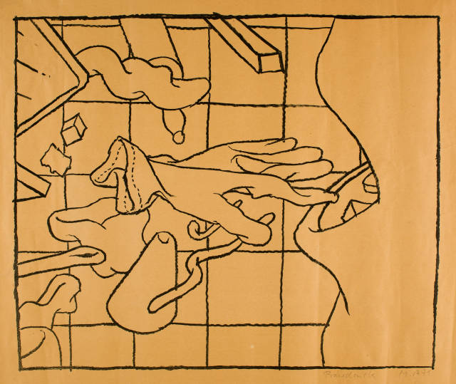 Markus Raetz : Allesfresser, 1971