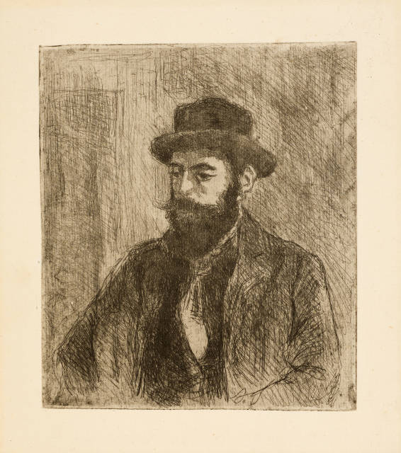 Camille Pissarro : Portrait de Jeanne Pissarro. - Portrait de ..., Circa 1895