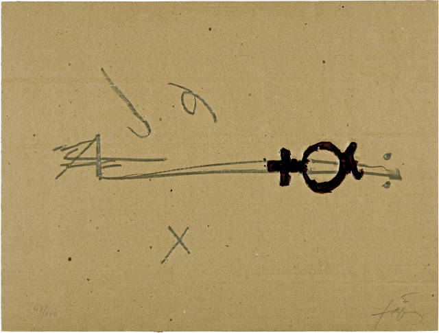 Antoni Tàpies : Ohne Titel, 1978