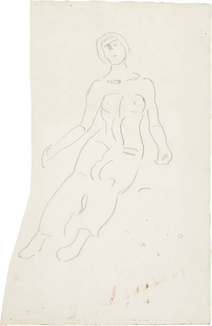 Ferdinand Hodler : Studie zu 'Heilige Stunde', 1906-1911