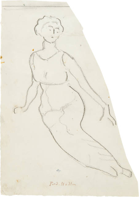 Ferdinand Hodler : Studie zu 'Heilige Stunde', 1906-1911
