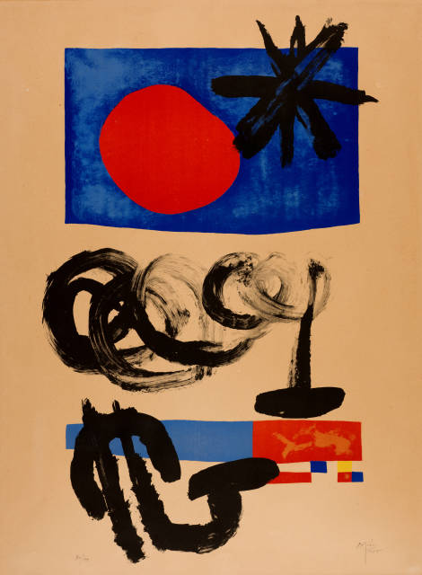 Joan Miró : Lune étoile, 1955