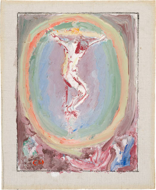 Cuno Amiet : Kreuzigung, Circa 1938