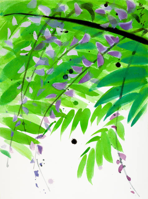 Teruko Yokoi : Wisteria, 2006