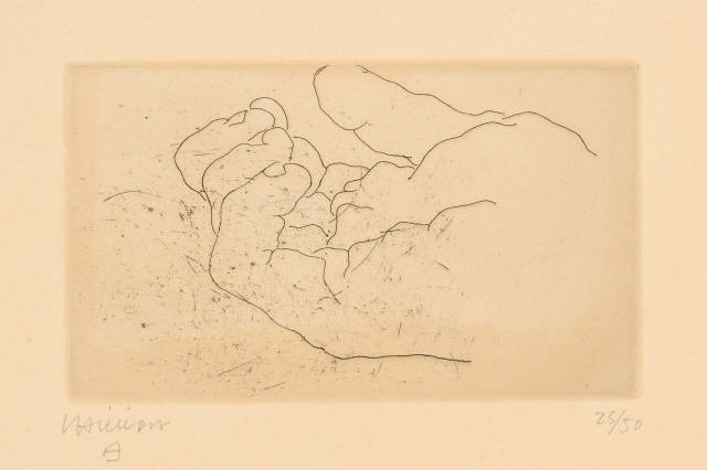 Eduardo Chillida : Esku I, 1971