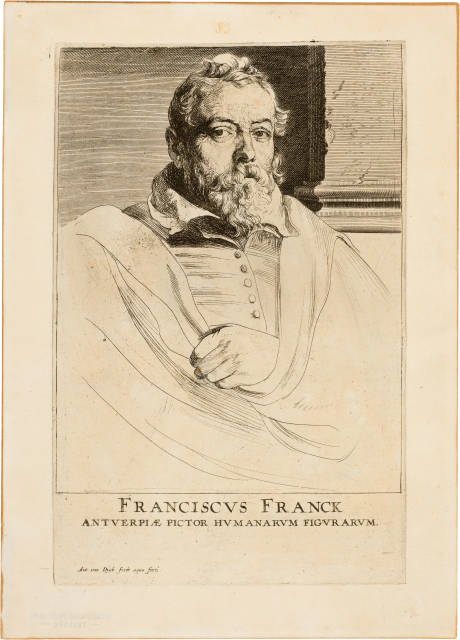 Anton van Dyck : Franciscus Franck, Circa 1630
