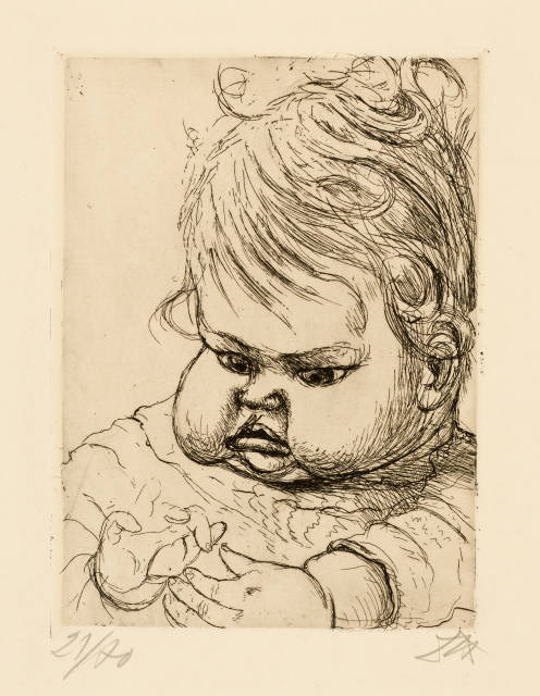 Otto Dix  : Nelly I , 1923/1924 