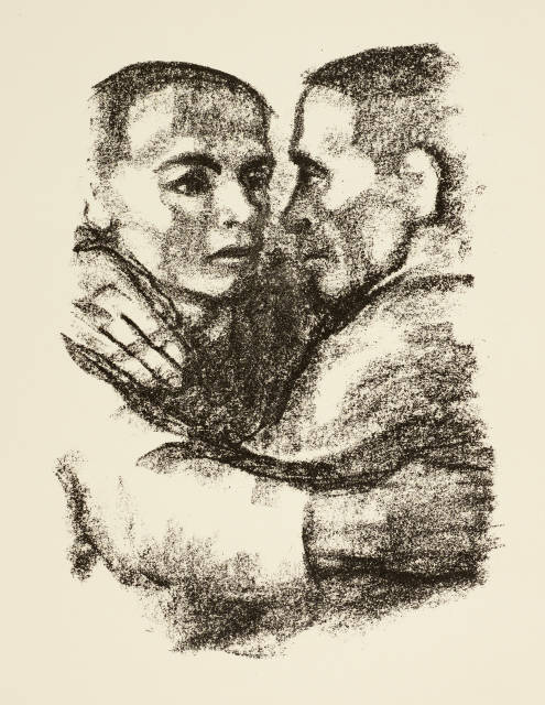 Käthe Kollwitz : Verbrüderung. - Verbrüderung. - Verbrü..., 1924
