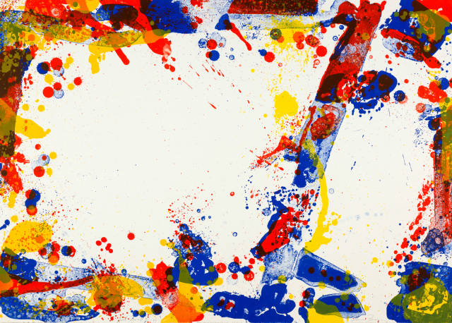 Sam Francis : Green Ring, 1970
