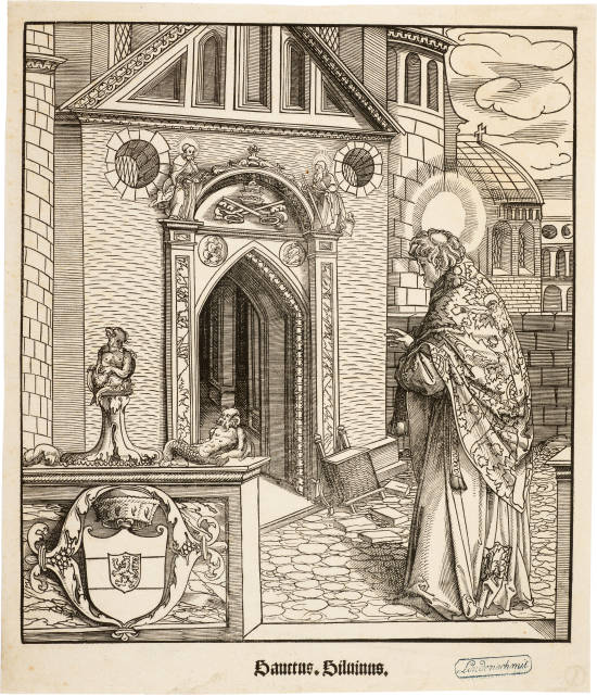 Leonhard Beck : Der heilige Silvinus, 1510-1518