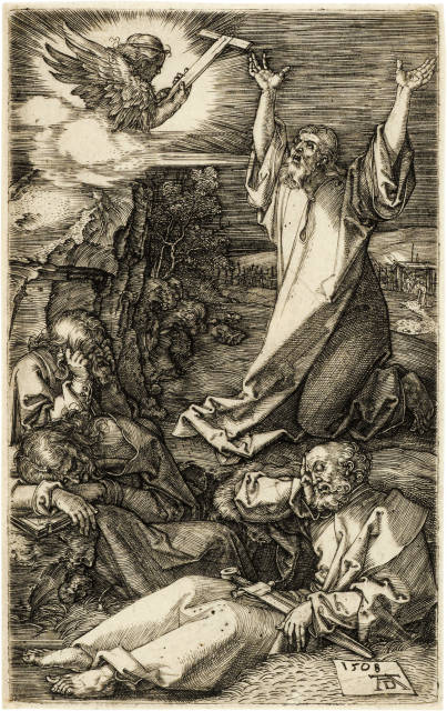 Albrecht Dürer : Christus am Ölberg, 1508