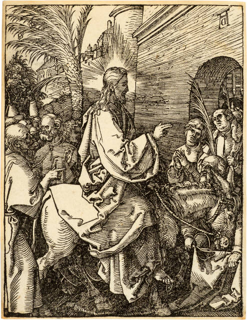 Albrecht Dürer : Christi Einzug in Jerusalem, Circa 1508-1509