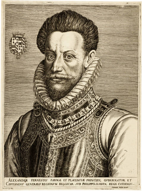 Harmen Jansz. Muller : Alexander Farnese, Herzog von Parma und ..., Circa 1600