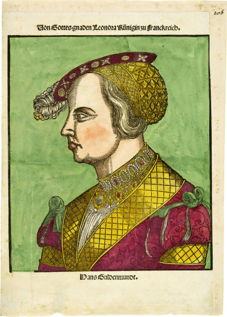 Erhard Schoen : Von Gottes Gnaden Leonora Königin zu ..., Circa 1540-1550
