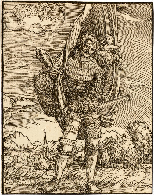Albrecht Altdorfer : Der Fahnenträger, Circa 1516/18