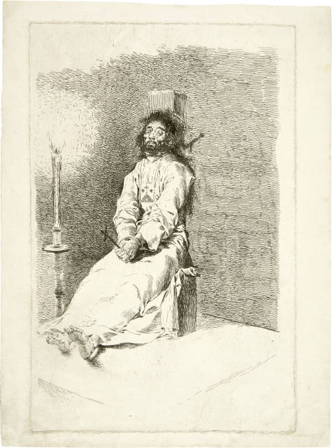 Francisco de Goya : El Agarrotado - Der Garrottierte - The ..., 1778-1780