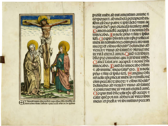 Hans Burgkmair d.Ä. : Kreuzigung, 1502, printed 1505