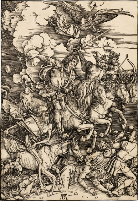 Albrecht Dürer : Die apokalyptischen Reiter, 1498