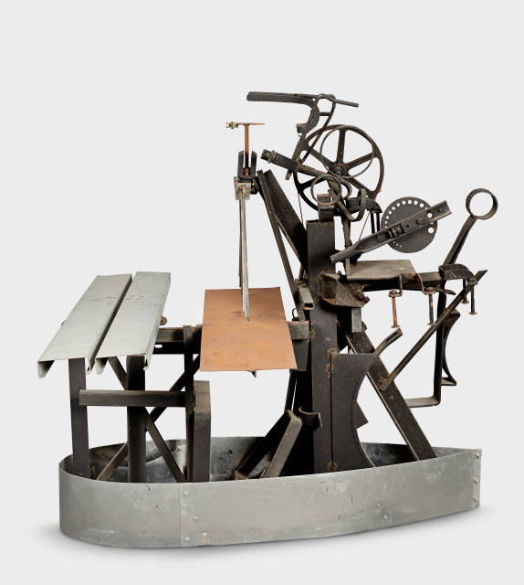 Jean Tinguely : Geisterschiff, 1990