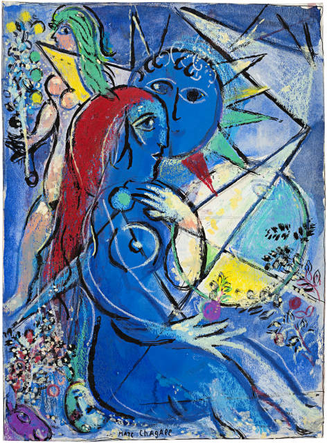 Marc Chagall : Création n° 2 (non utilisé pour la Bible �..., 1956-1960