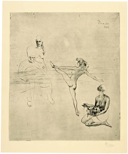 Pablo Picasso : Salomé, Paris, summer-autumn 1905