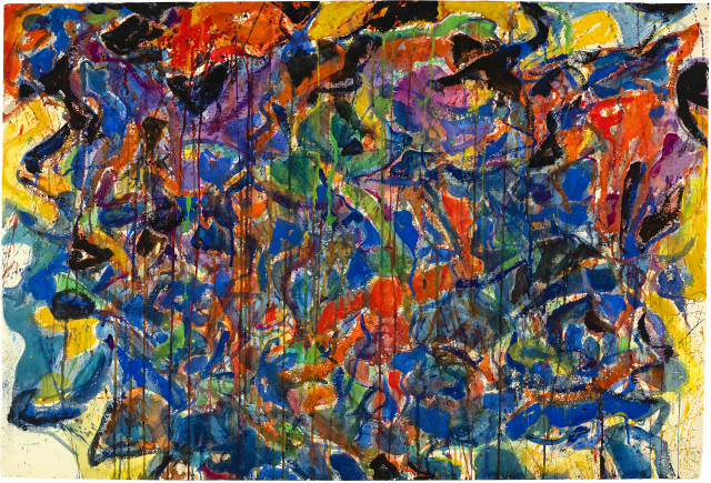 Sam Francis : Colorful Paris, 1954