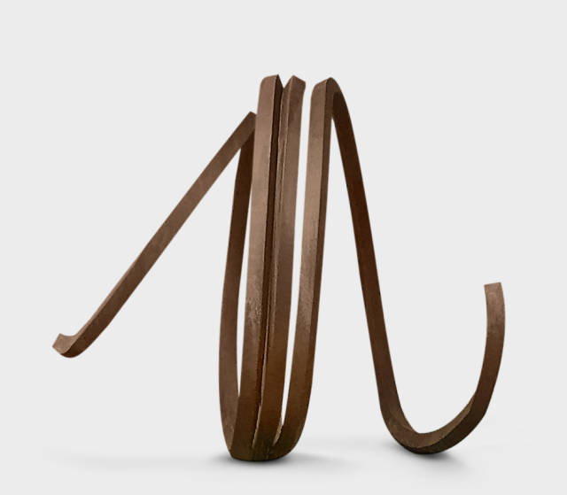 Bernar Venet : Indeterminate Line, 1995
