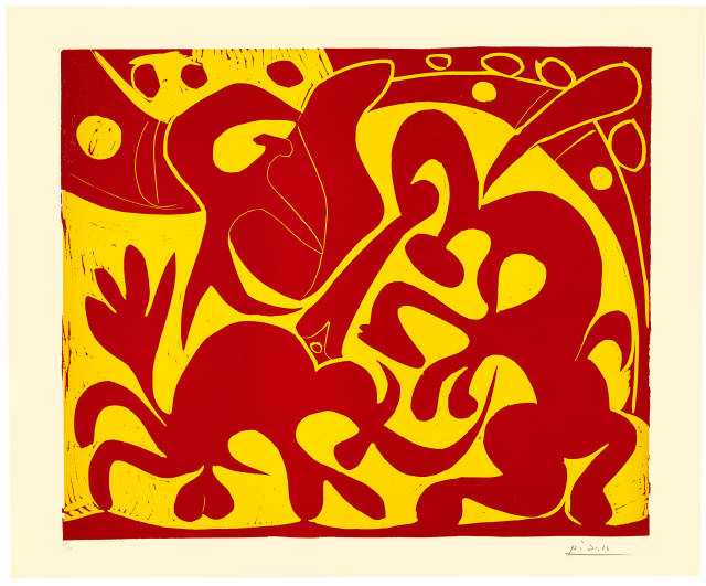 Pablo Picasso  : La pique , Cannes, 30. August 1959 
