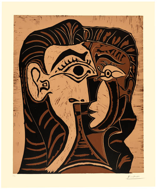 Pablo Picasso  : Portrait de Jacqueline de face I , Mougins, 21. Dezember 1961 
