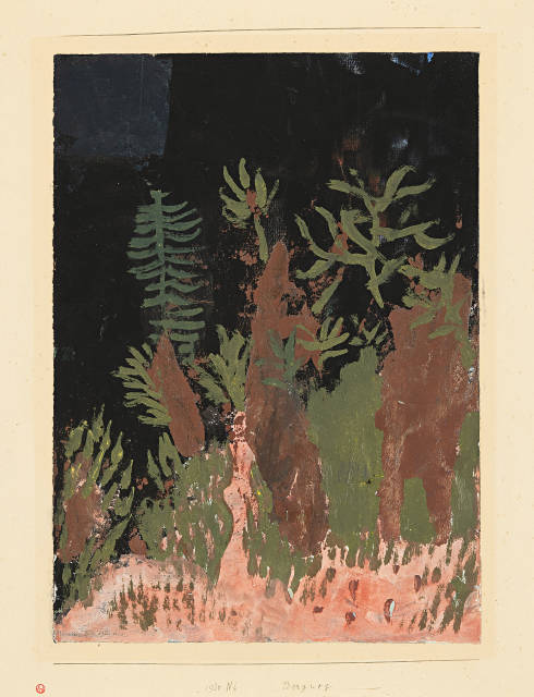 Paul Klee : Bergweg, 1930 - Werknummer 1930.46 (N 6) 