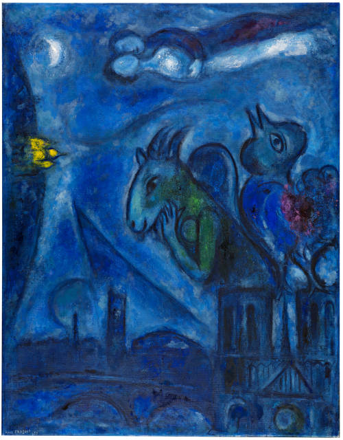 Marc Chagall : Le Monstre de Notre-Dame, 1953