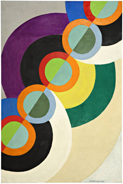 Robert Delaunay  : Rythme , 1934
