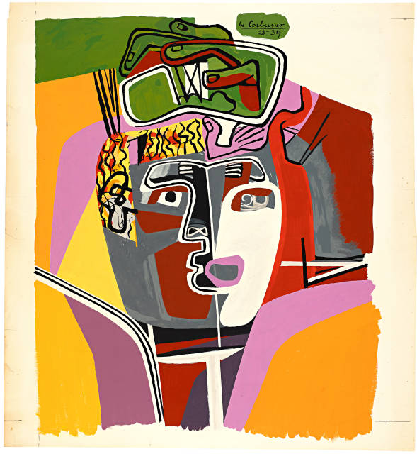 Le Corbusier : Mains croisées sur la tête, 1939