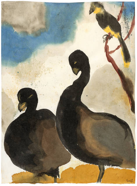 Emil Nolde : Tropenvögel , 1923/1924