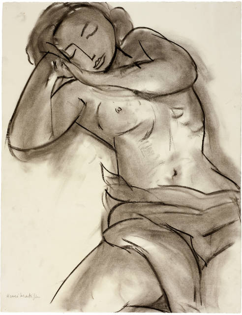 Henri Matisse : Étude d'une femme endormie 'La Dormeuse', Nice, December 1941